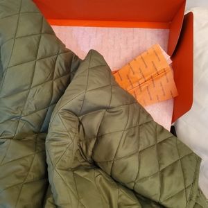 Mercedes-Benz seat blanket. Color: Olive Green- New